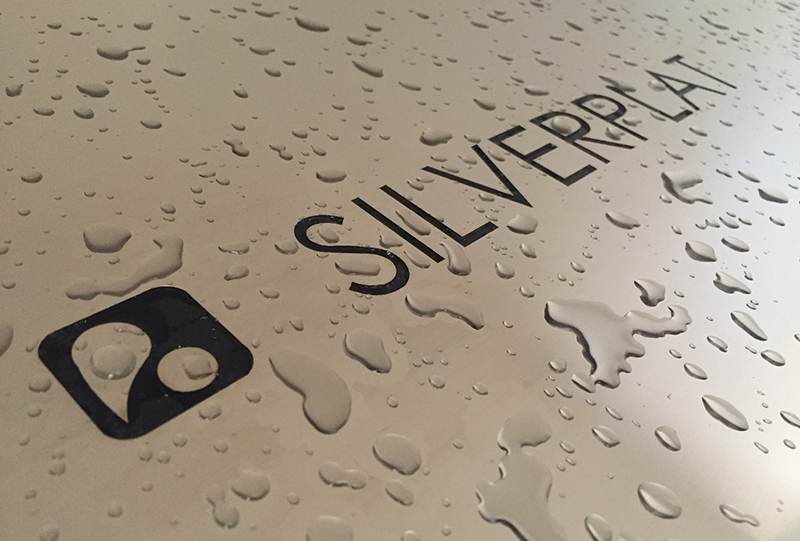 Silverplat doccia di design