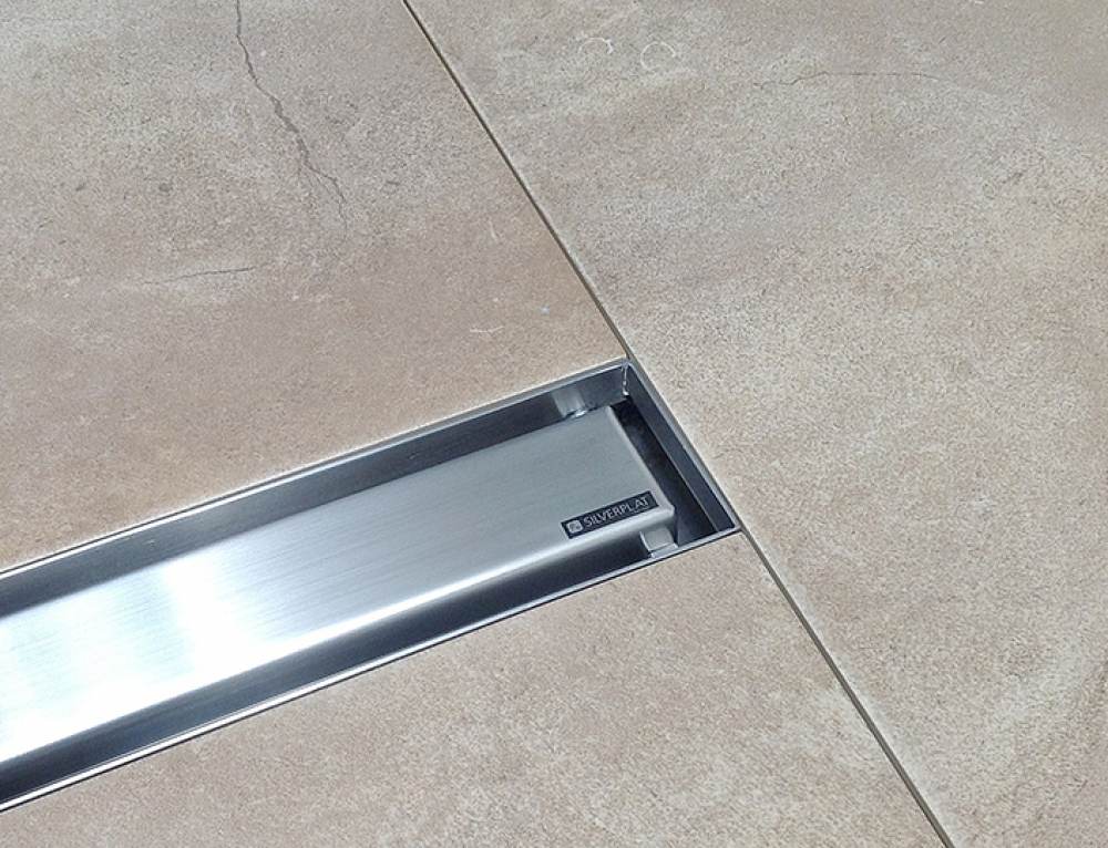 Canalina Doccia Acciaio Inox 20x20cm - Sifone 360° Con Filtro Capelli - Foto 5