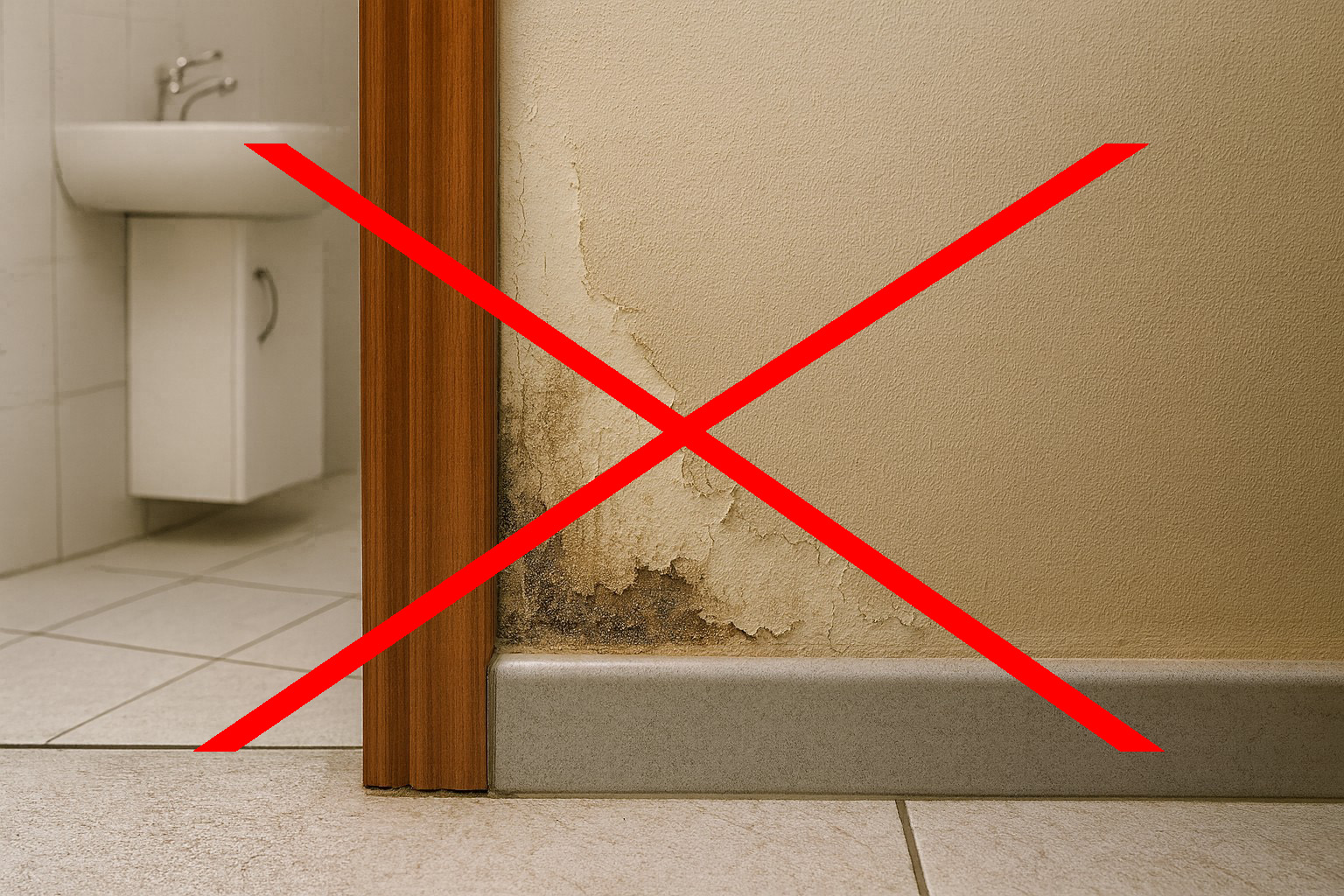 Infiltrazioni piatto doccia sul muro